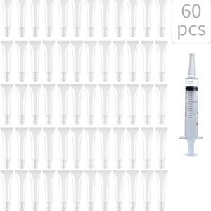 60PCS 10ml empty lip gloss tubes for handmade Balm Cosmetic base glitte